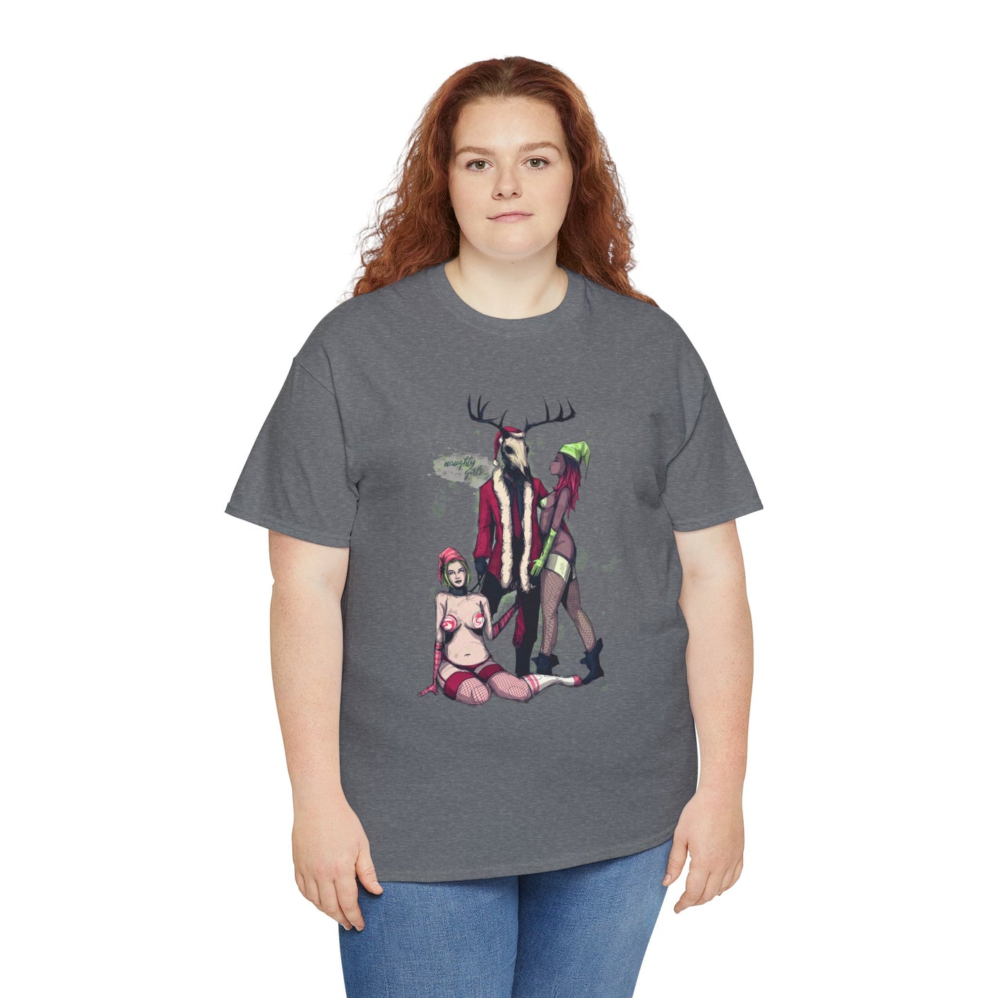 Deer Daddy Series 6: Daddy Claus Unisex Heavy Cotton Tee