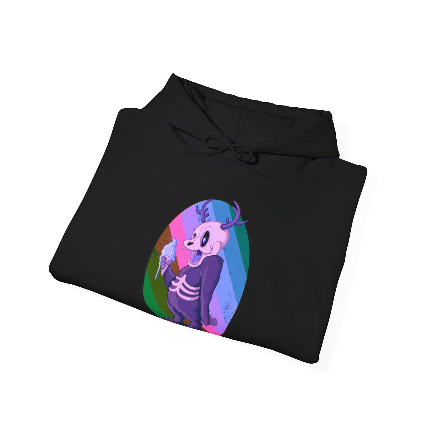 Monster Ice Cream Unisex Heavy Blend Hooded Sweatshirt