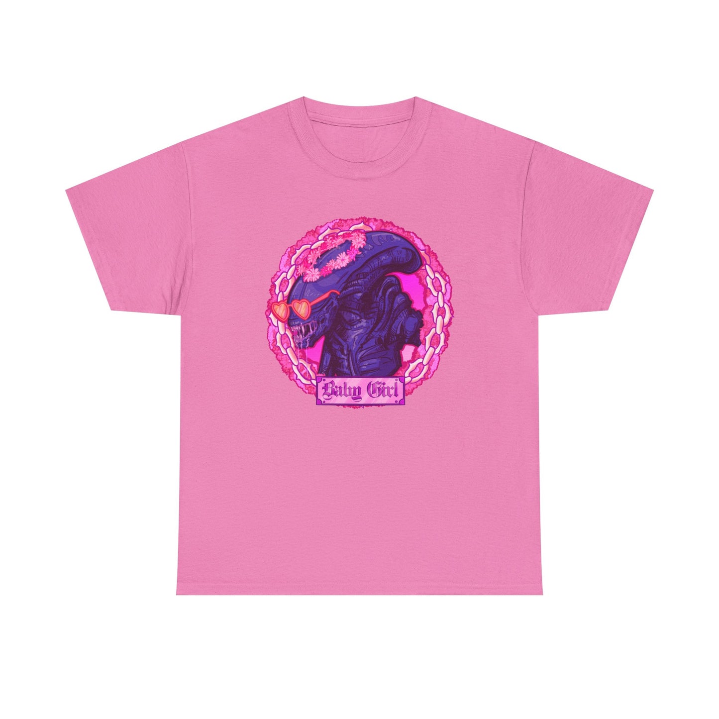 Space Girl Unisex Heavy Cotton Tee