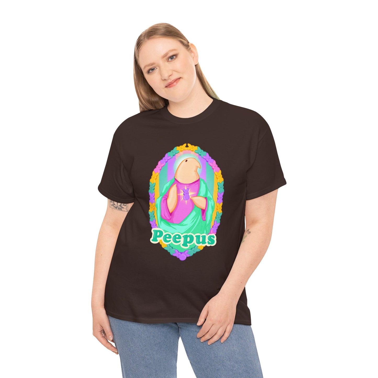Peepus Unisex Heavy Cotton Tee