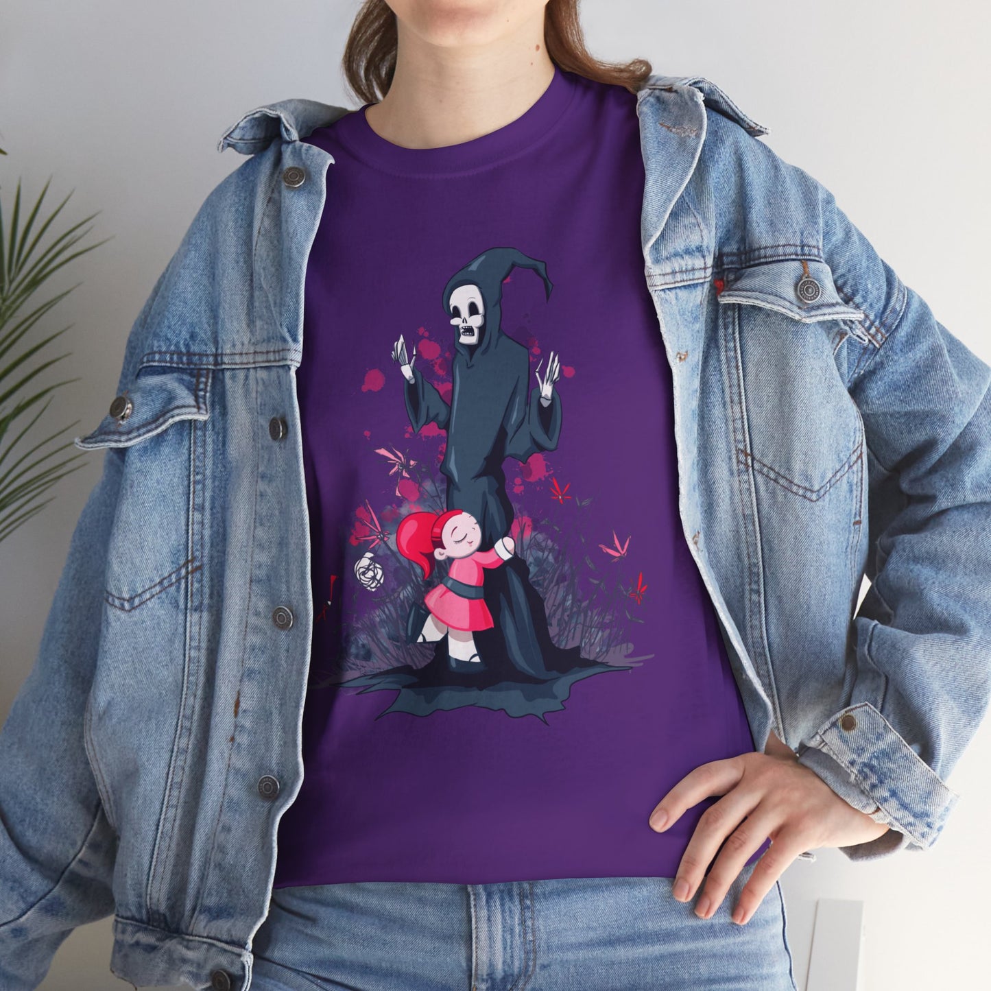 Reaper Hug Unisex Heavy Cotton Tee