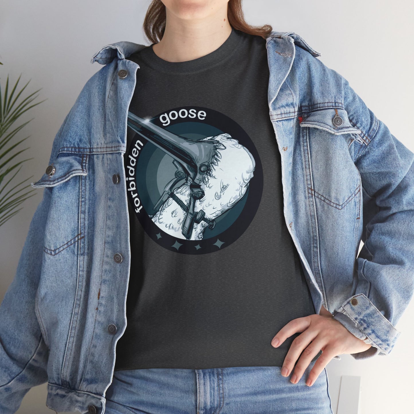 Forbidden Goose Unisex Heavy Cotton Tee