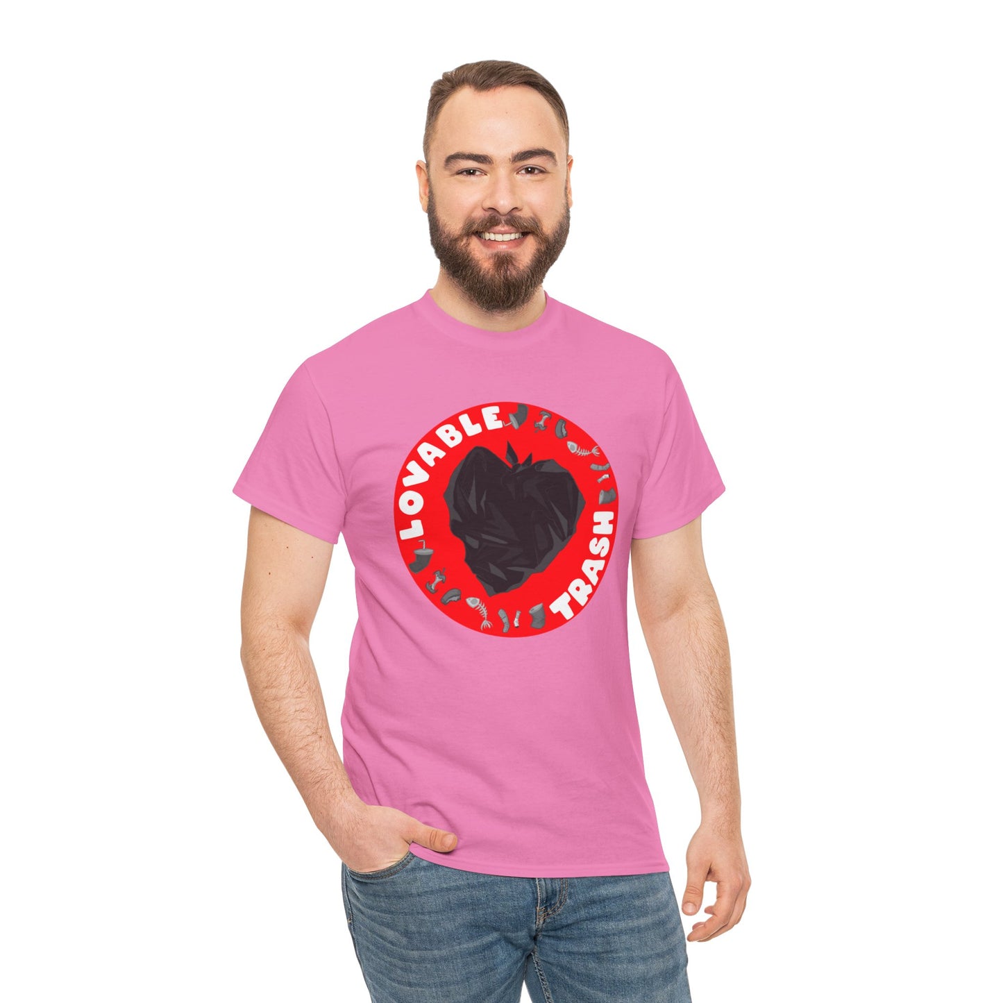 Loveable Trash Unisex Heavy Cotton Tee