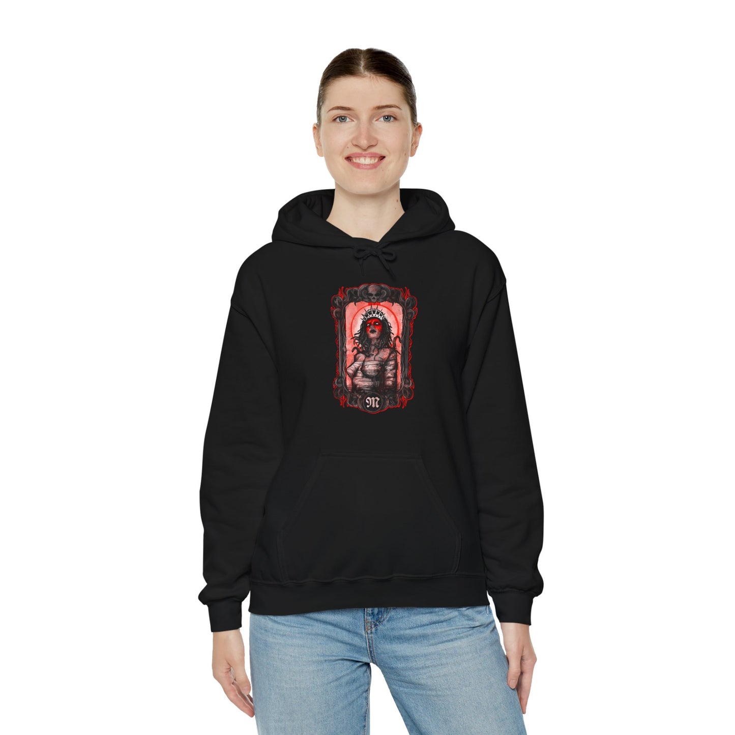 Queen Medusa Unisex Heavy Blend Hooded Sweatshirt