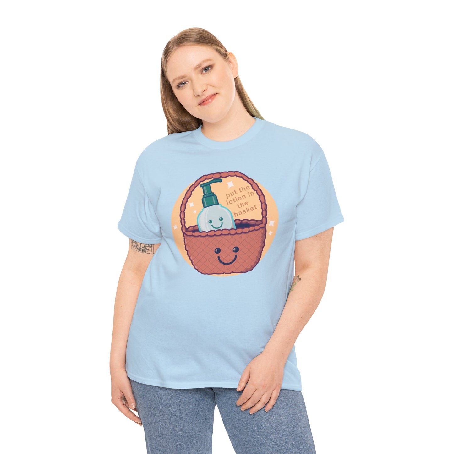 Lotion Basket Unisex Heavy Cotton Tee