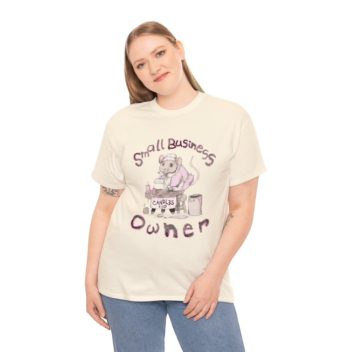 Small Business Owner Unisex Heavy Cotton Tee