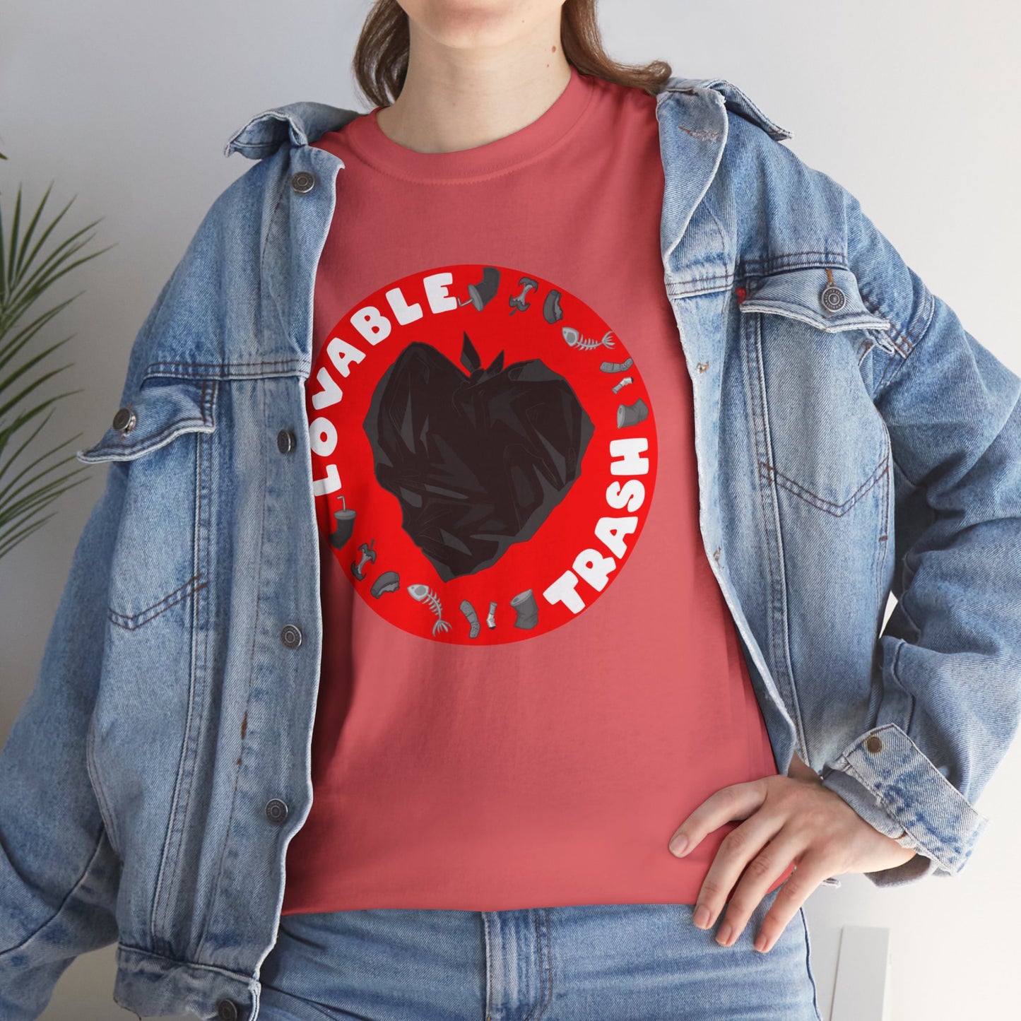 Loveable Trash Unisex Heavy Cotton Tee