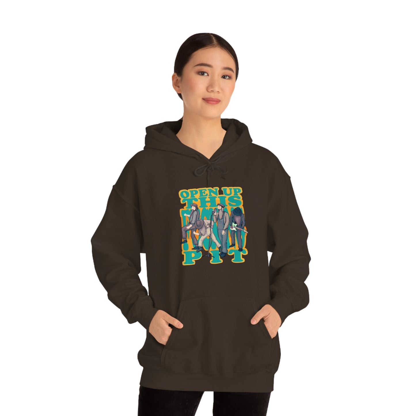 Soggy Metal Unisex Heavy Blend Hooded Sweatshirt