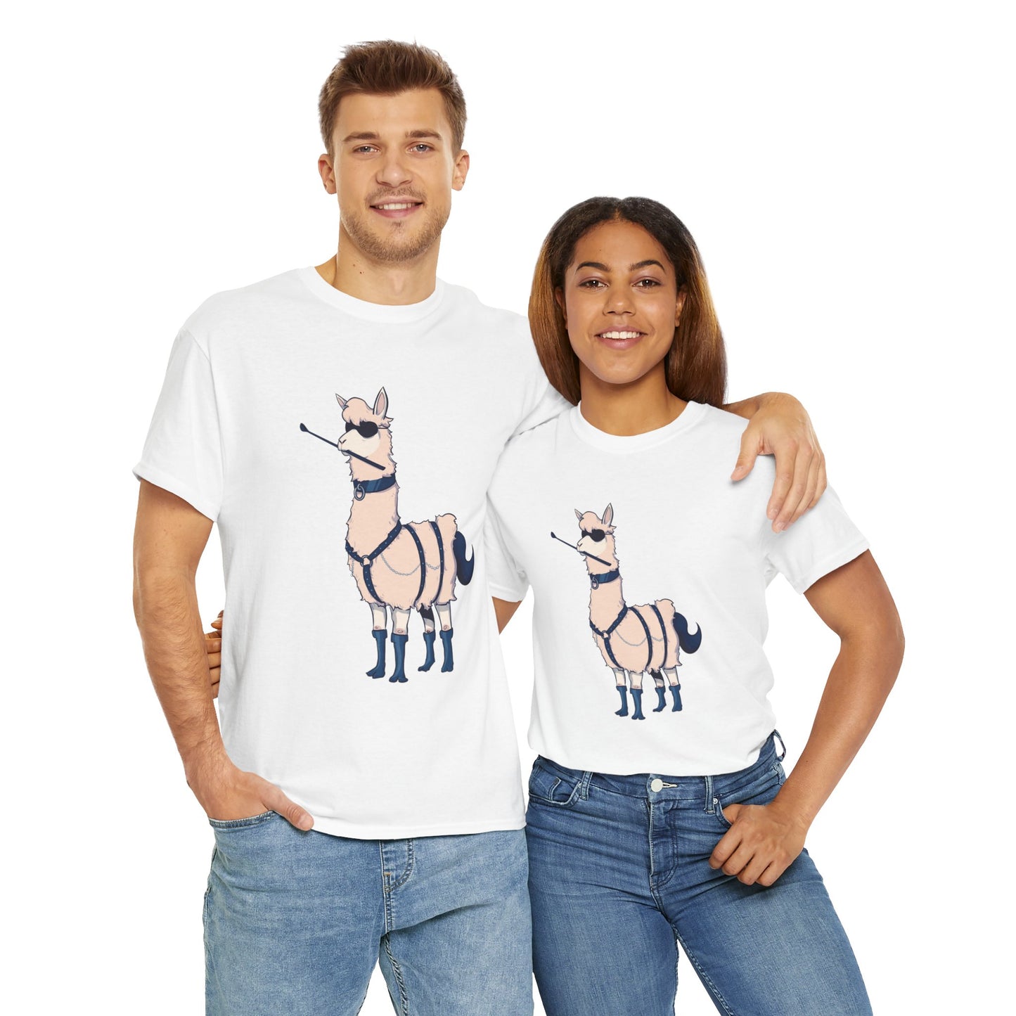 Party Llama Unisex Heavy Cotton Tee