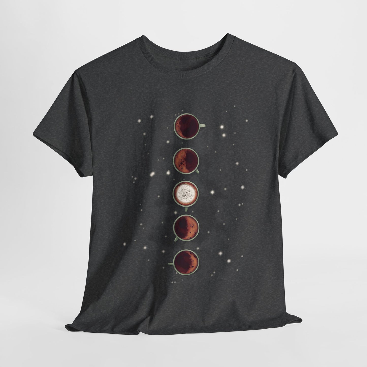 Lunar Coffee Unisex Heavy Cotton Tee