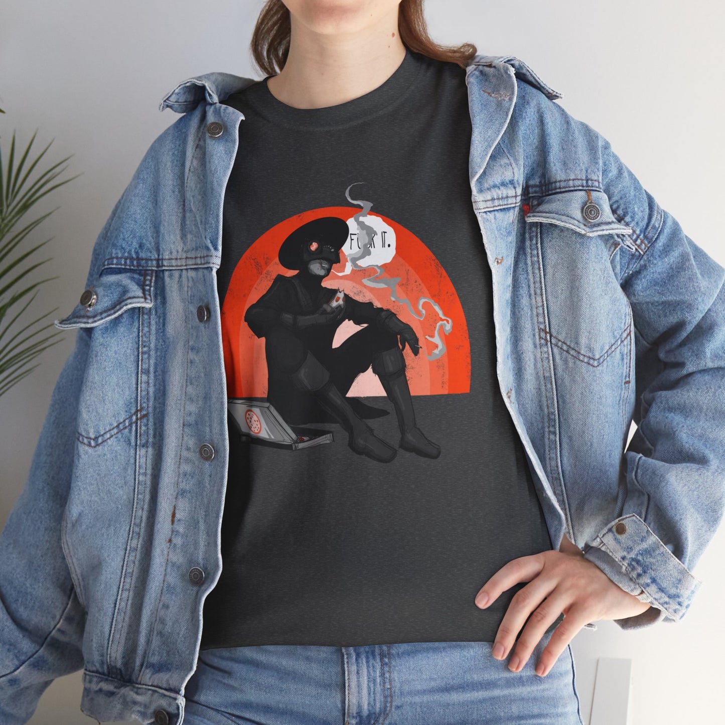 Plague Vacation Unisex Heavy Cotton Tee