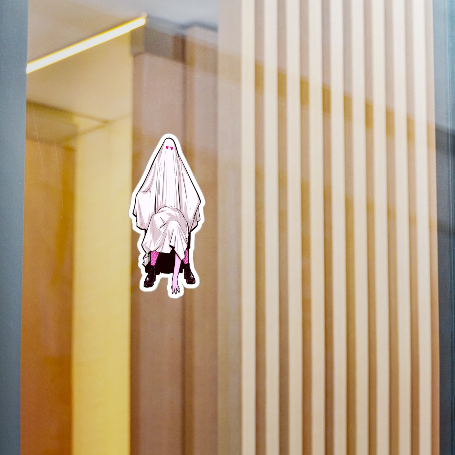 Two-Headed Ghost Kiss-Cut Vinyl Decal