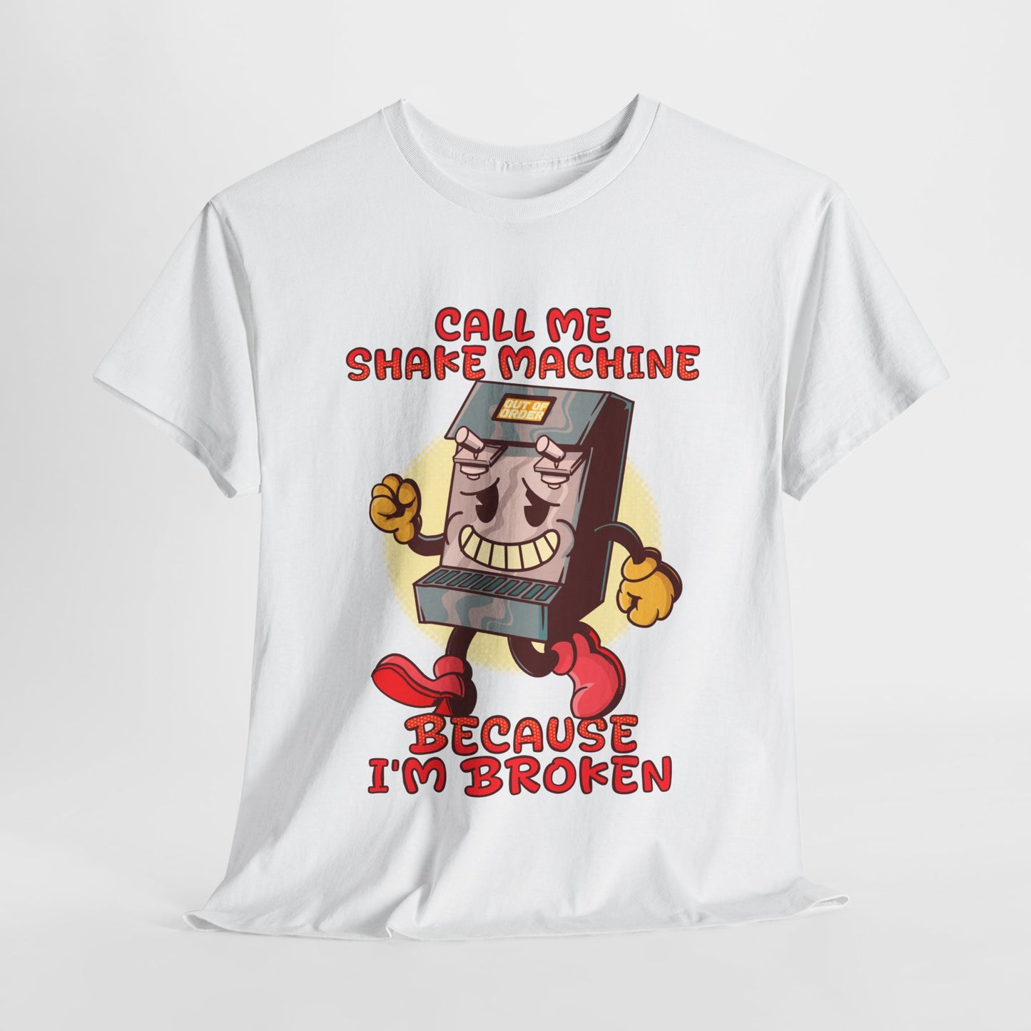 Shake Machine Unisex Heavy Cotton Tee