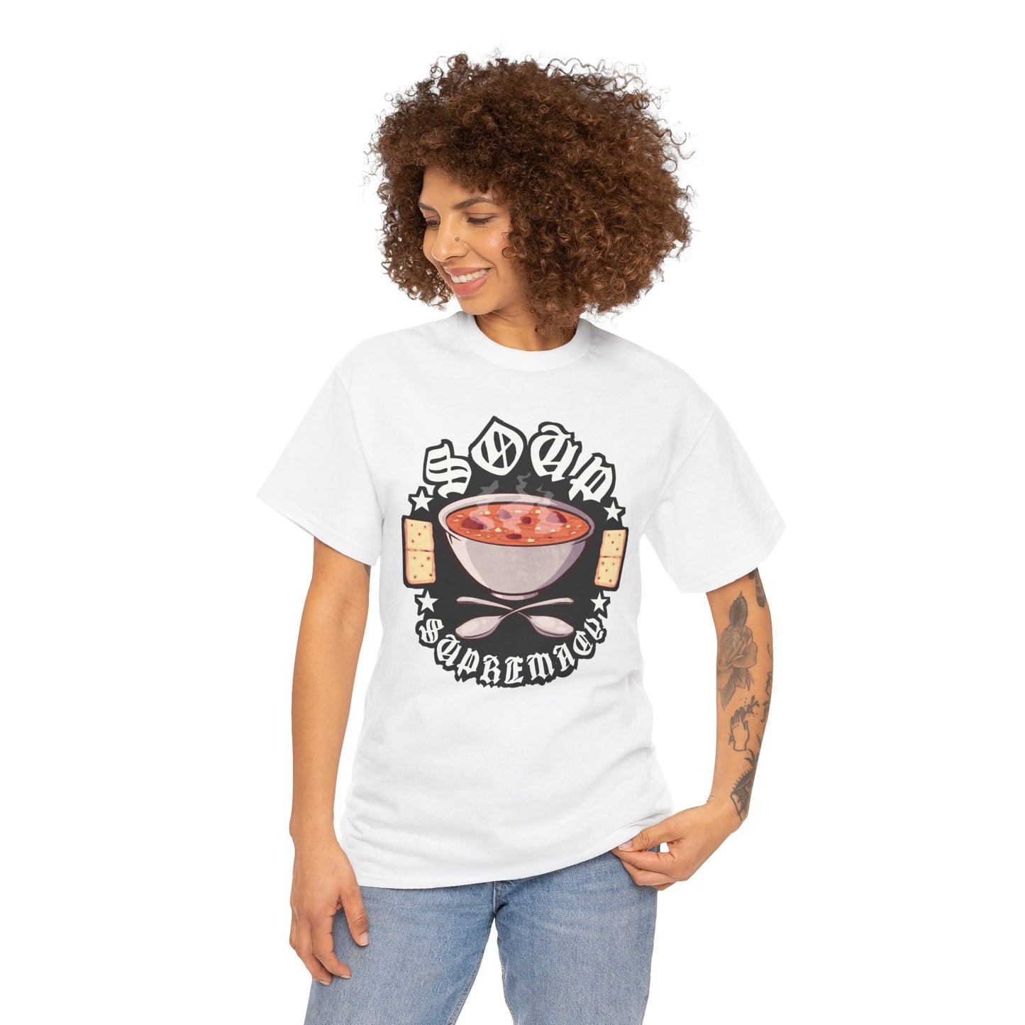 Soup Supremacy Unisex Heavy Cotton Tee