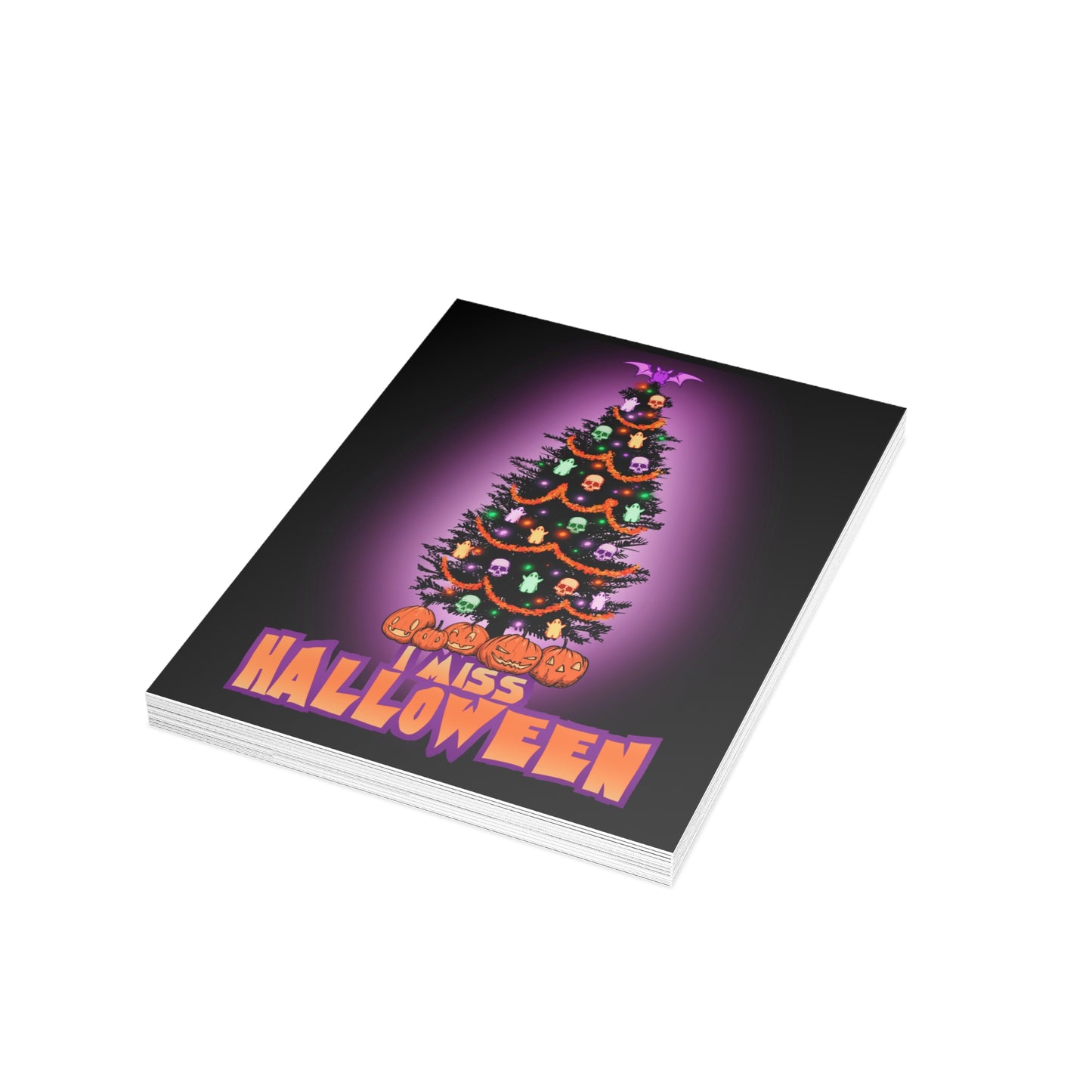 I Miss Halloween Greeting Card Bundles (10, 30, 50 pcs)