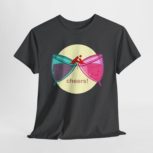 Cheers Unisex Heavy Cotton Tee