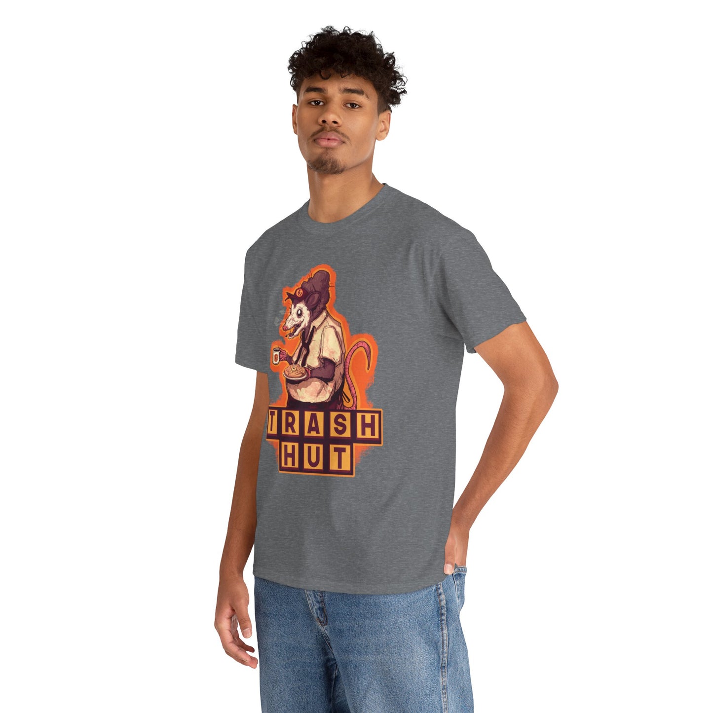 Trash Hut Unisex Heavy Cotton Tee