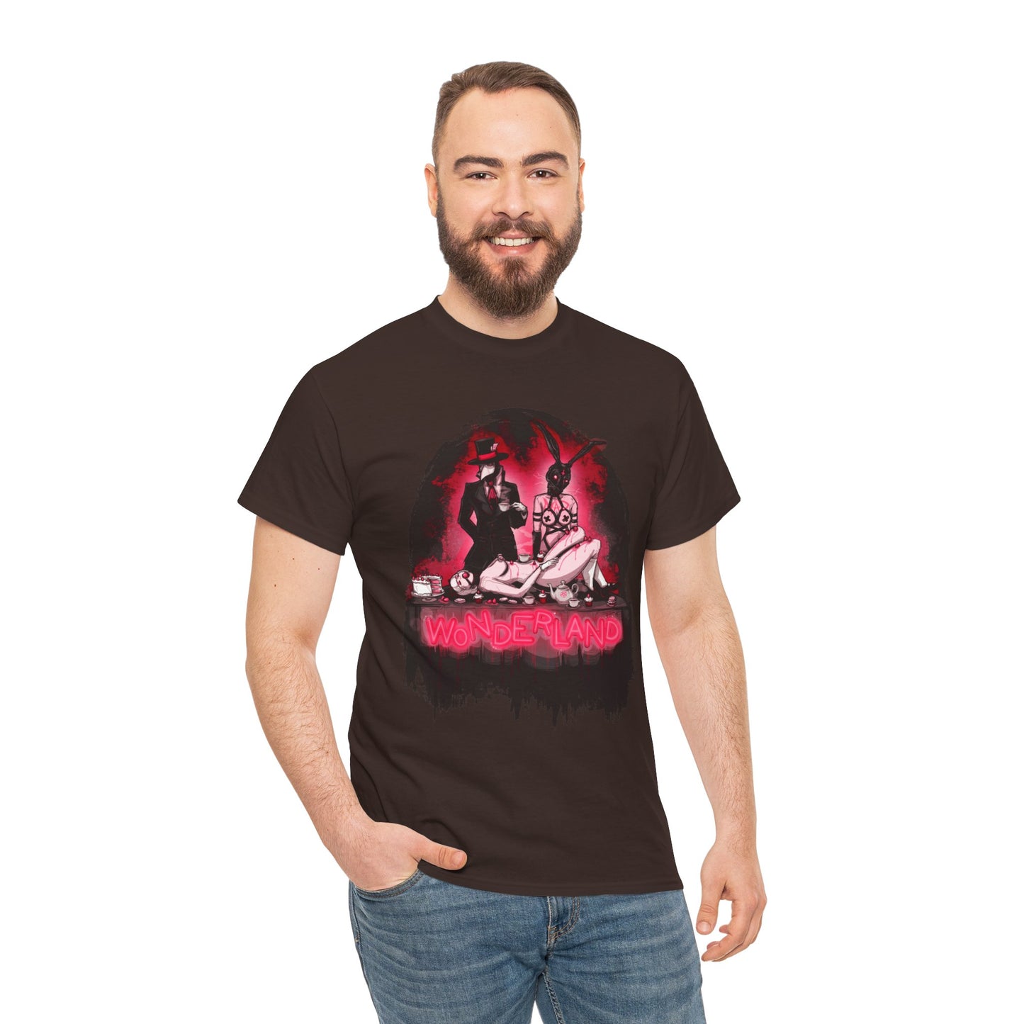Wonderland Unisex Heavy Cotton Tee
