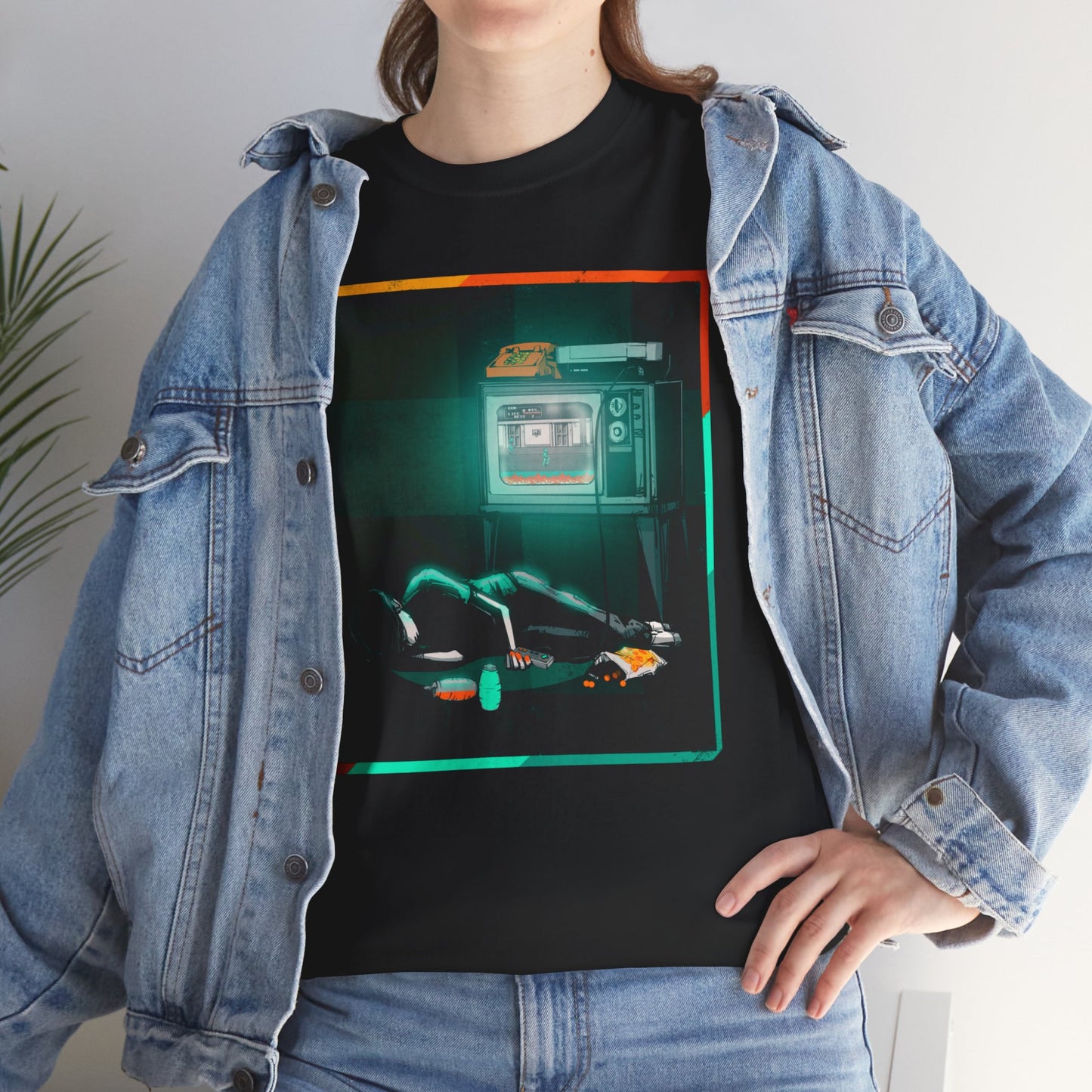 Long Night Unisex Heavy Cotton Tee