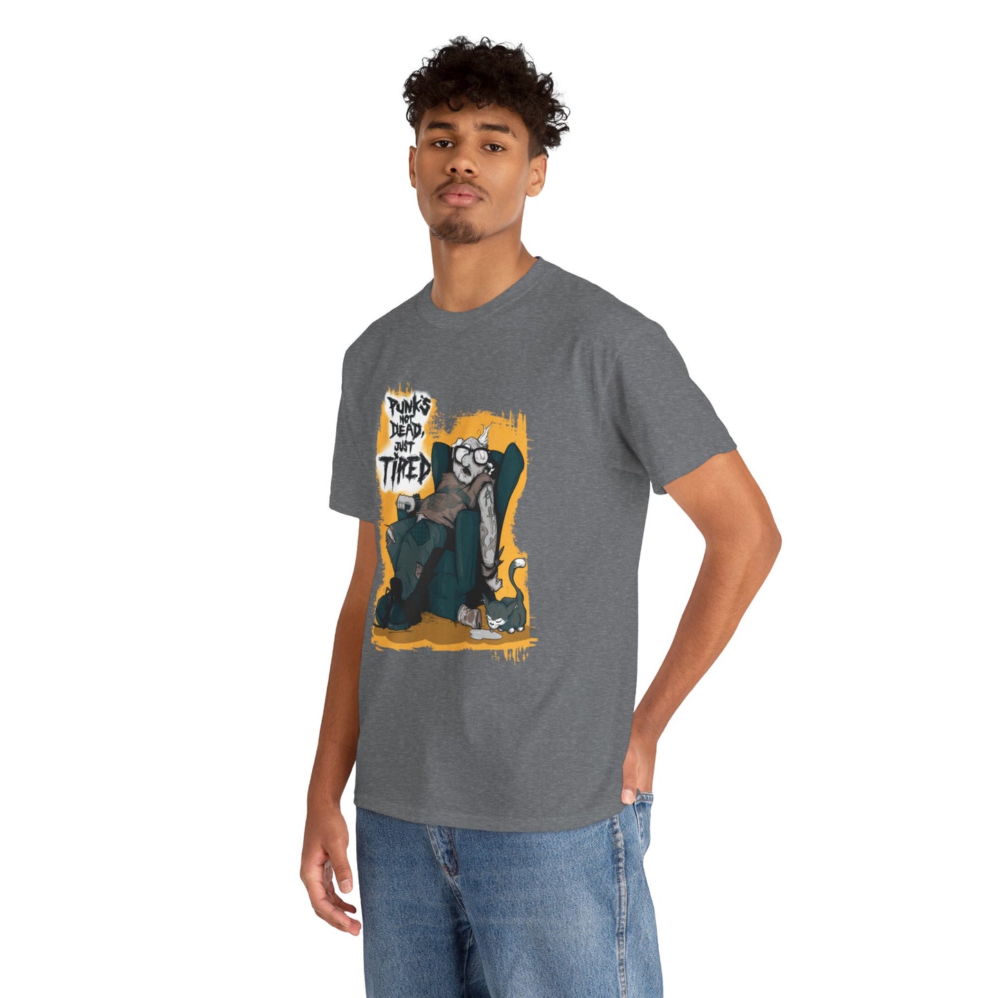 Old Punk Unisex Heavy Cotton Tee