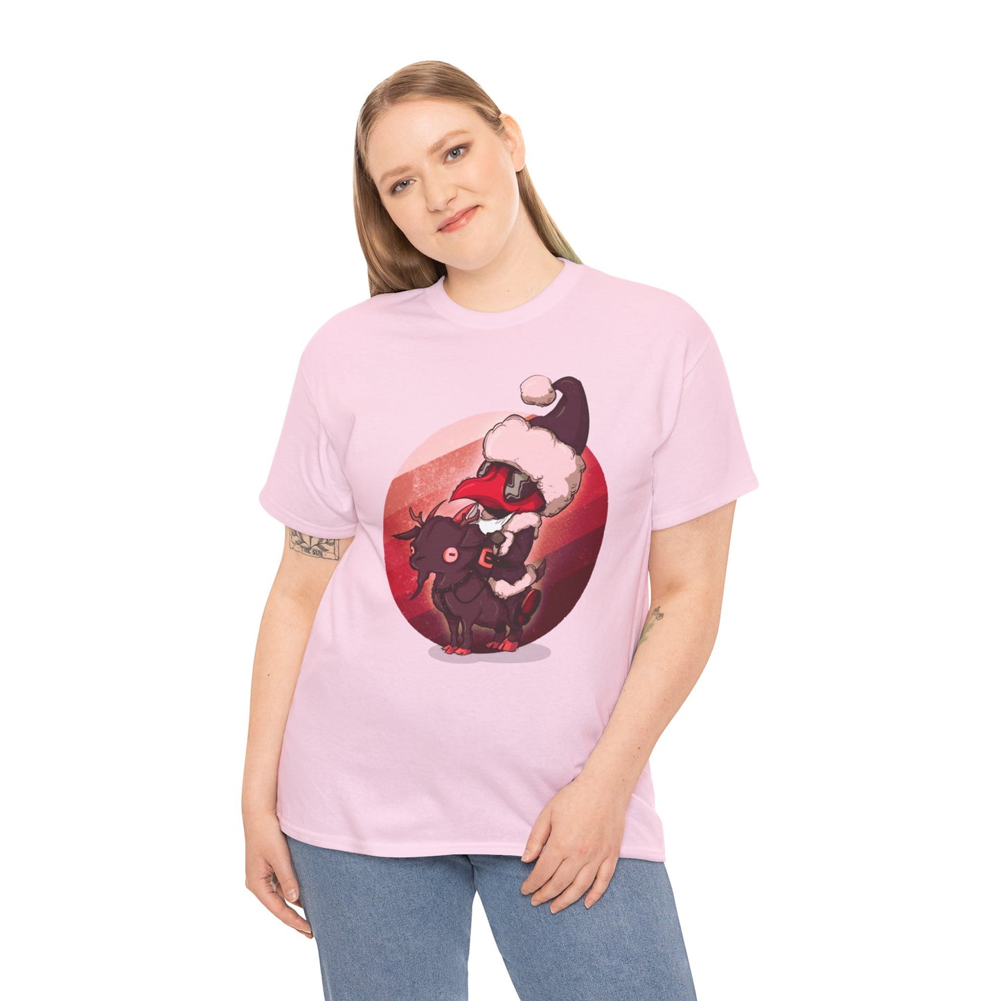 Plague Doctor Santa Unisex Heavy Cotton Tee