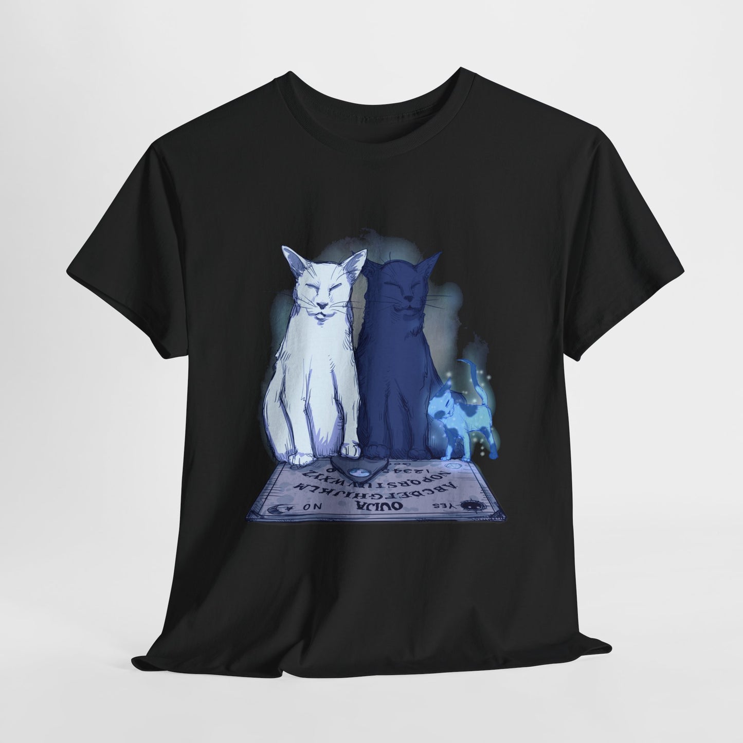 Ghost Kitten Unisex Heavy Cotton Tee