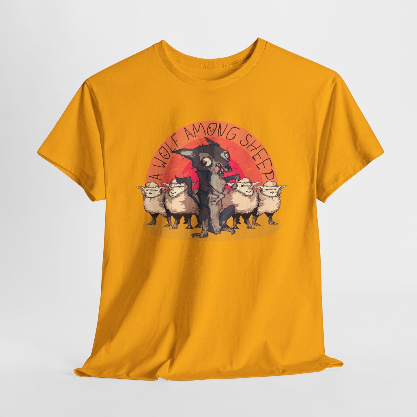 A Wolf Among Sheep Unisex Heavy Cotton Tee