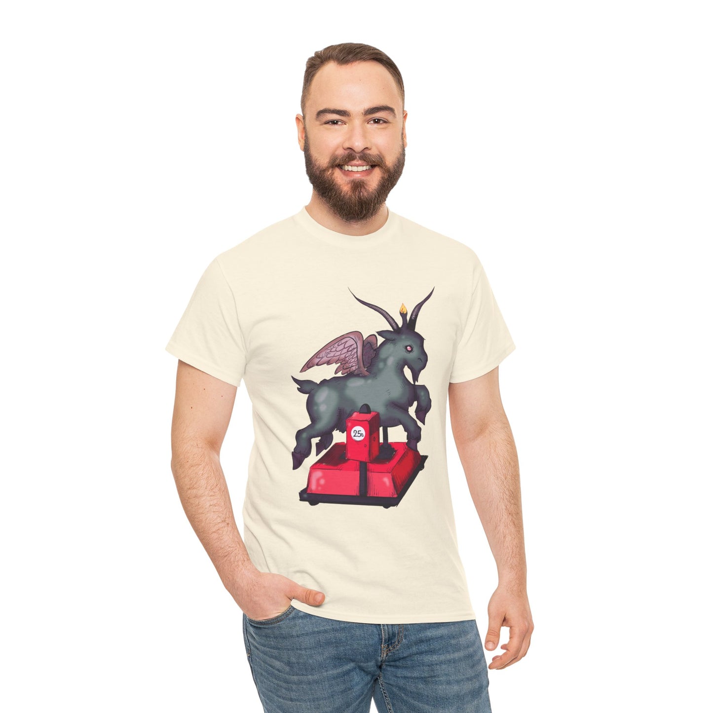 Drugstore Baphomet Unisex Heavy Cotton Tee