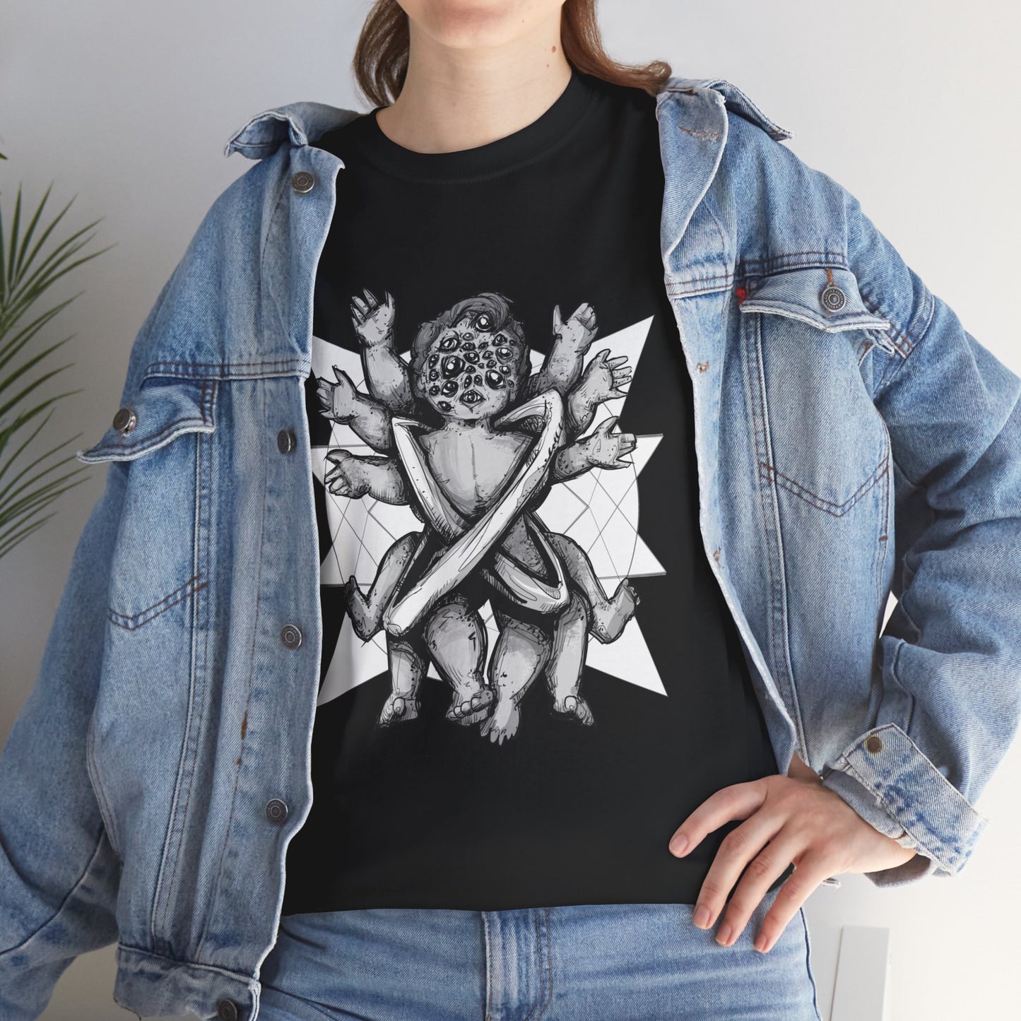Biblically Accurate Baby Jesus Unisex Heavy Cotton Tee