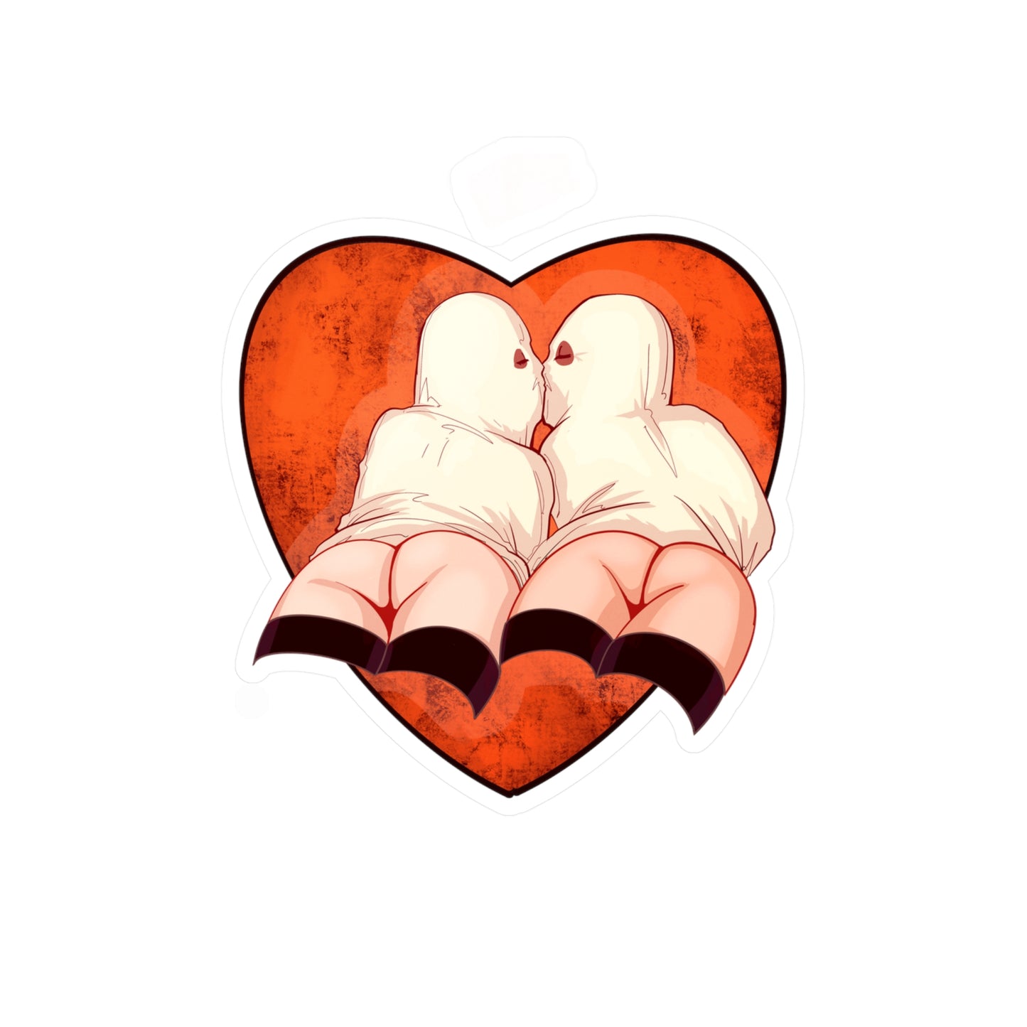 Ghost Love Kiss-Cut Vinyl Decal