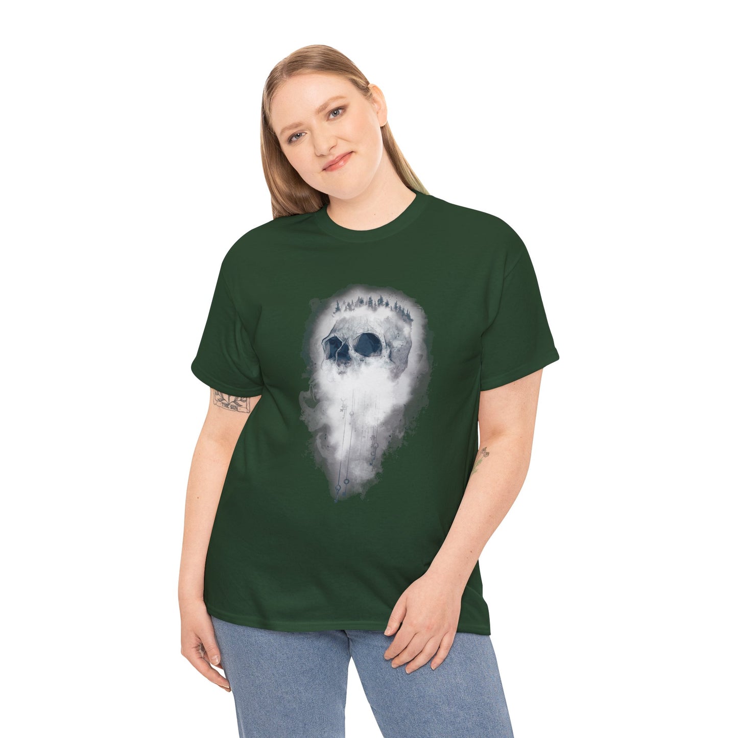 Elemental Skull Air Unisex Heavy Cotton Tee