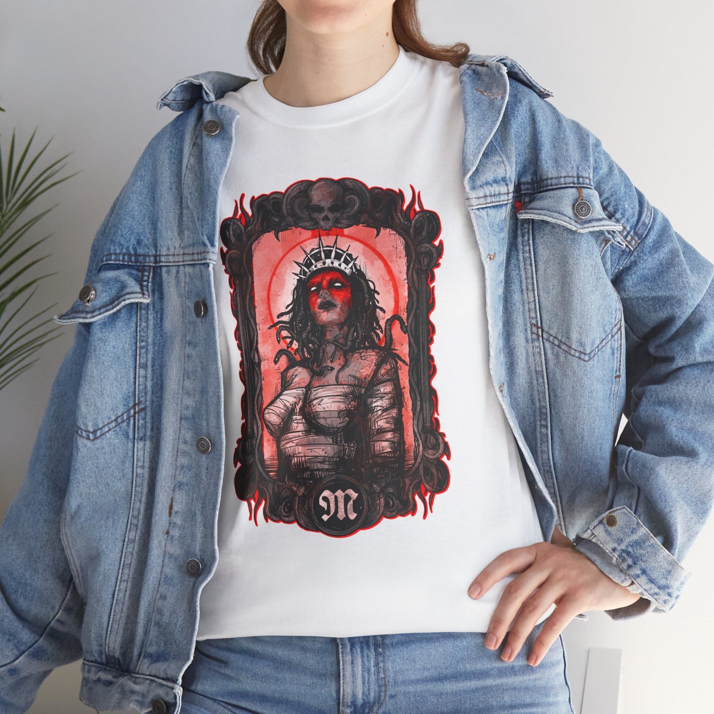 Queen Medusa Unisex Heavy Cotton Tee