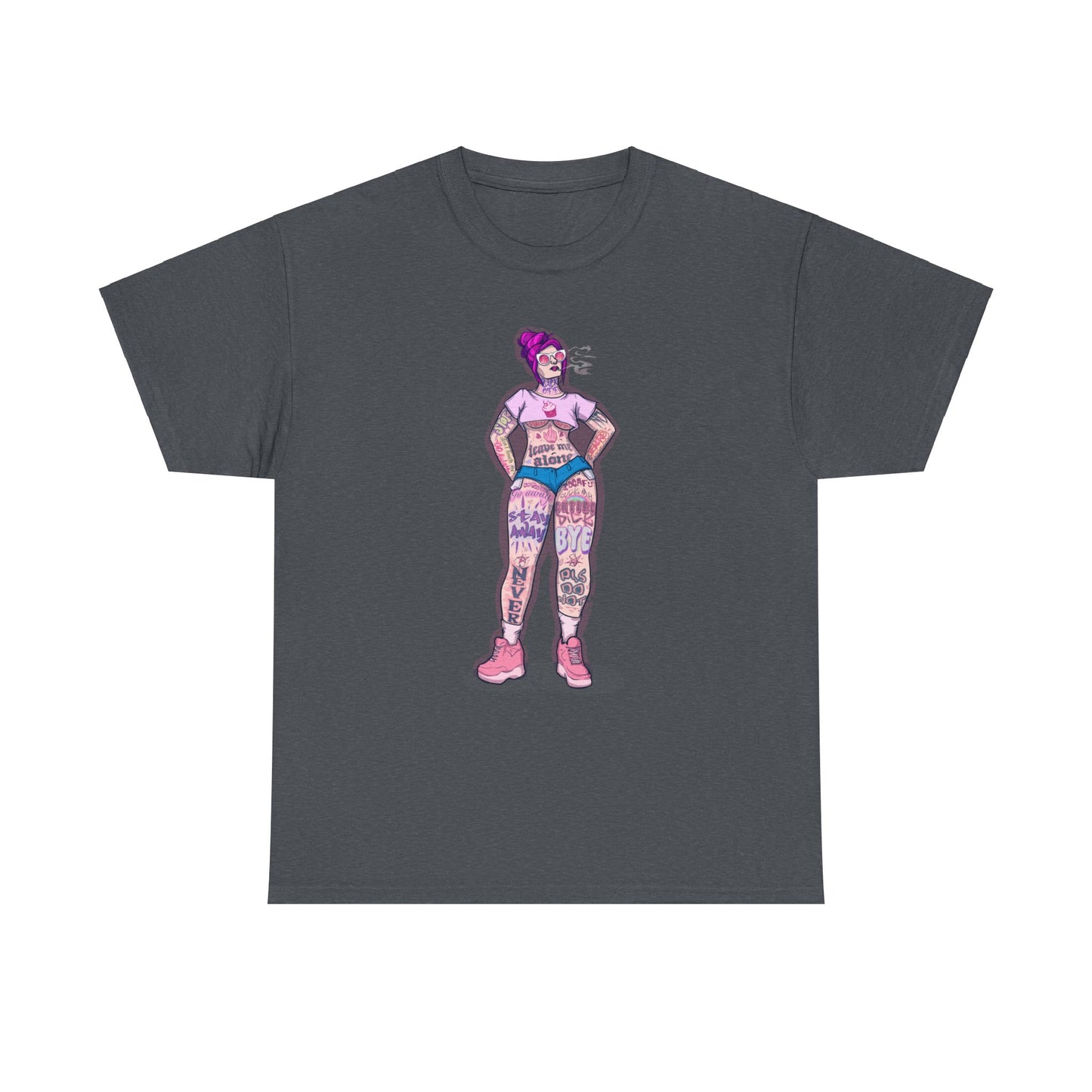 Antisocial Tattoos Unisex Heavy Cotton Tee