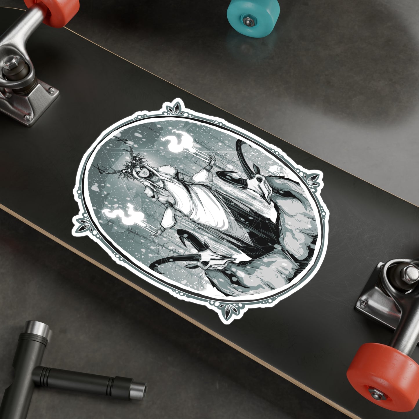 Winter Solstice Kiss-Cut Vinyl Decal