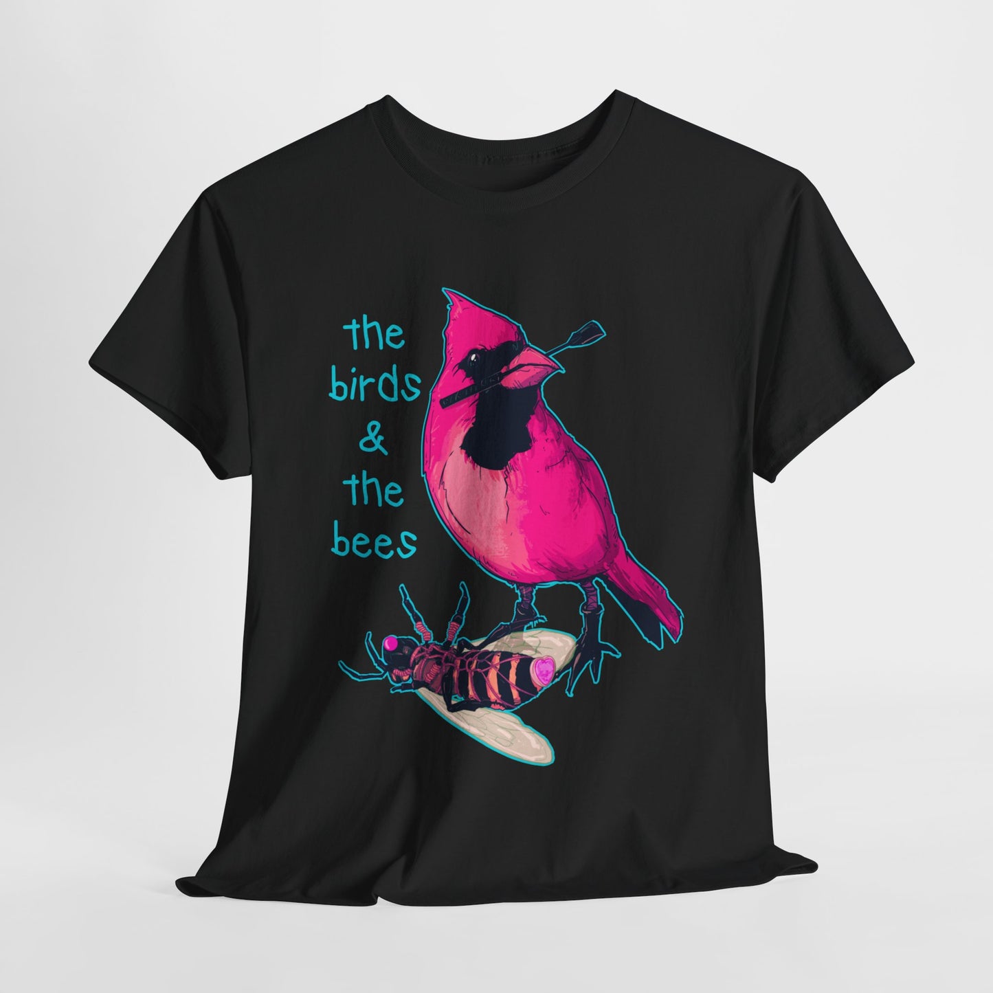 The Birds & The Bees Unisex Heavy Cotton Tee