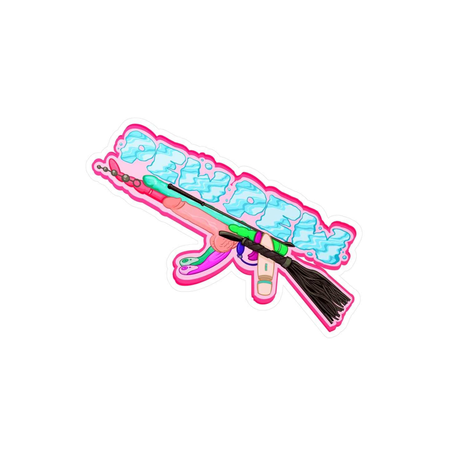 Love Gun 2 Kiss-Cut Vinyl Decal