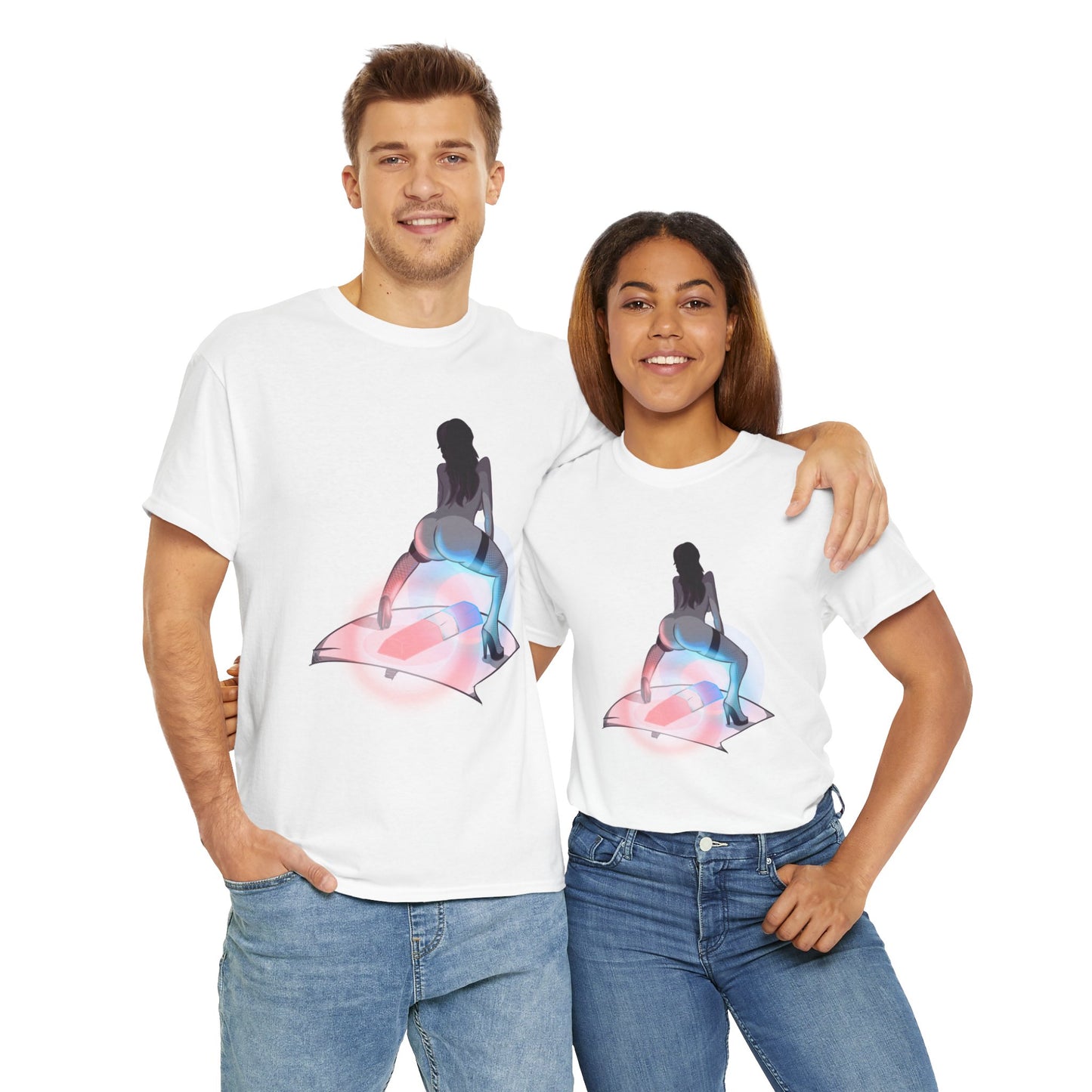 Twerking Under Influence Unisex Heavy Cotton Tee