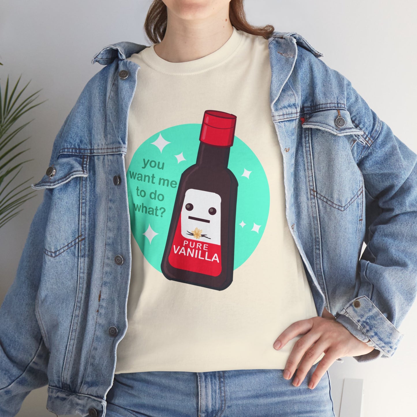 Vanilla Unisex Heavy Cotton Tee