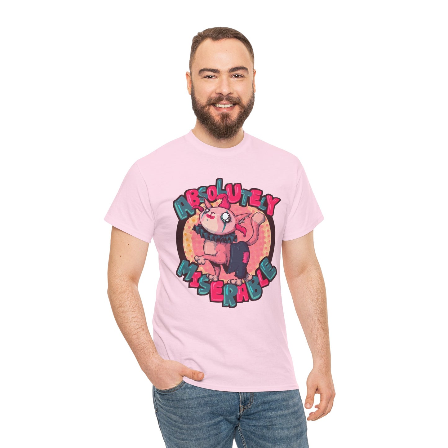 Absolutely Miserable Unisex Heavy Cotton Tee