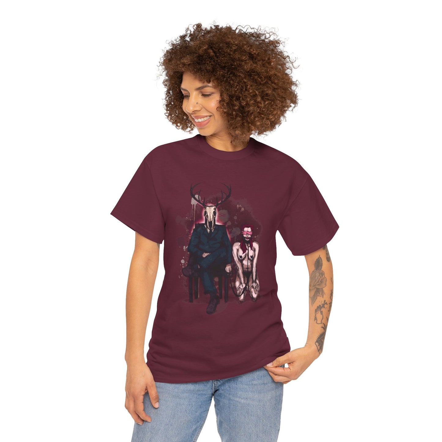 Deer Daddy Series 1: Sit Unisex Heavy Cotton Tee