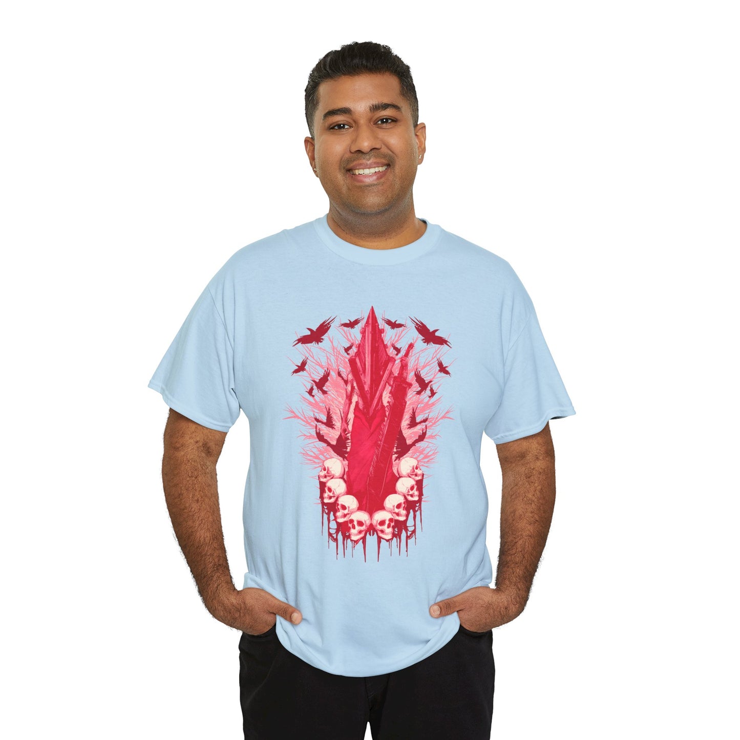 Pyramid Daddy Unisex Heavy Cotton Tee