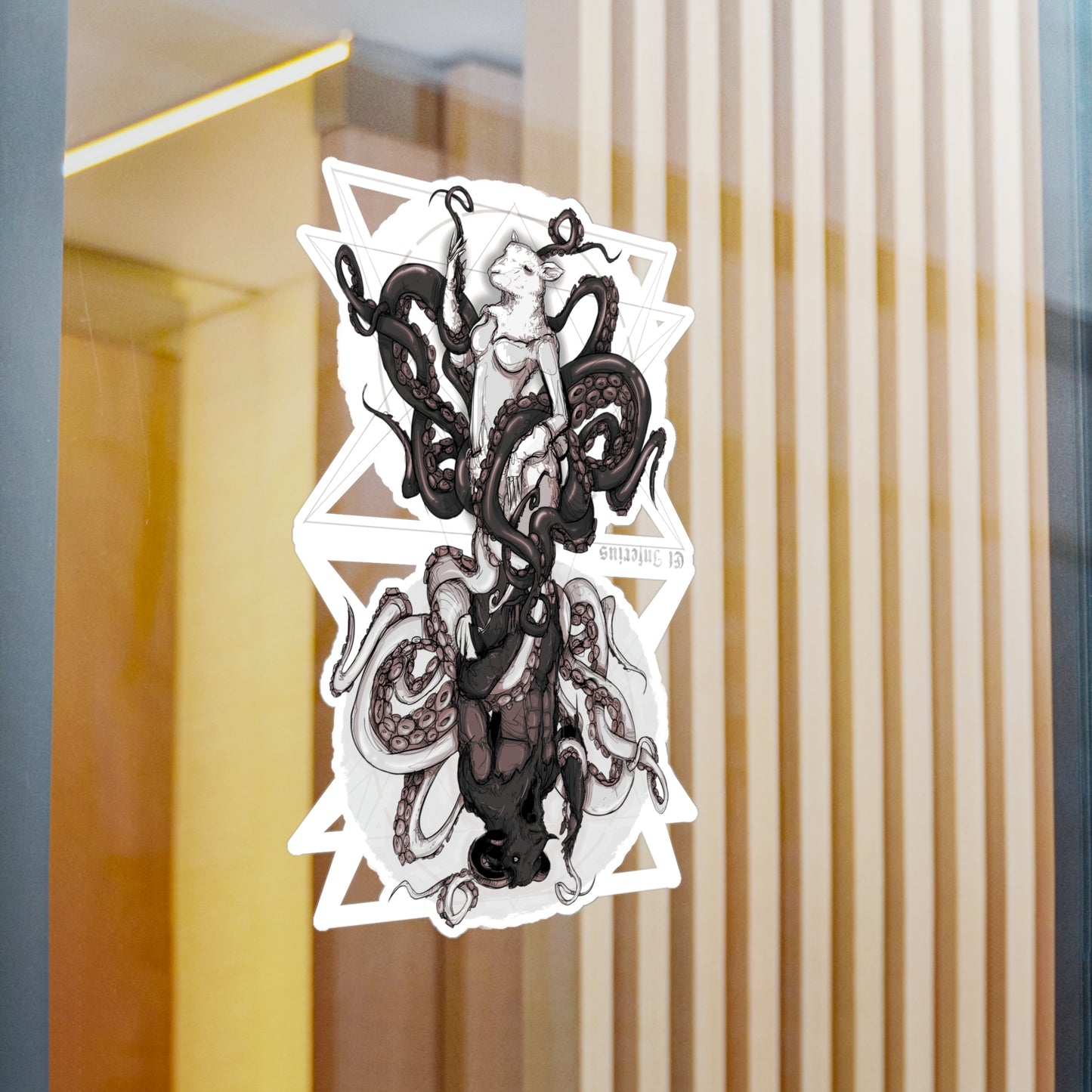 As Above So Below Octo-Ovis Kiss-Cut Vinyl Decal