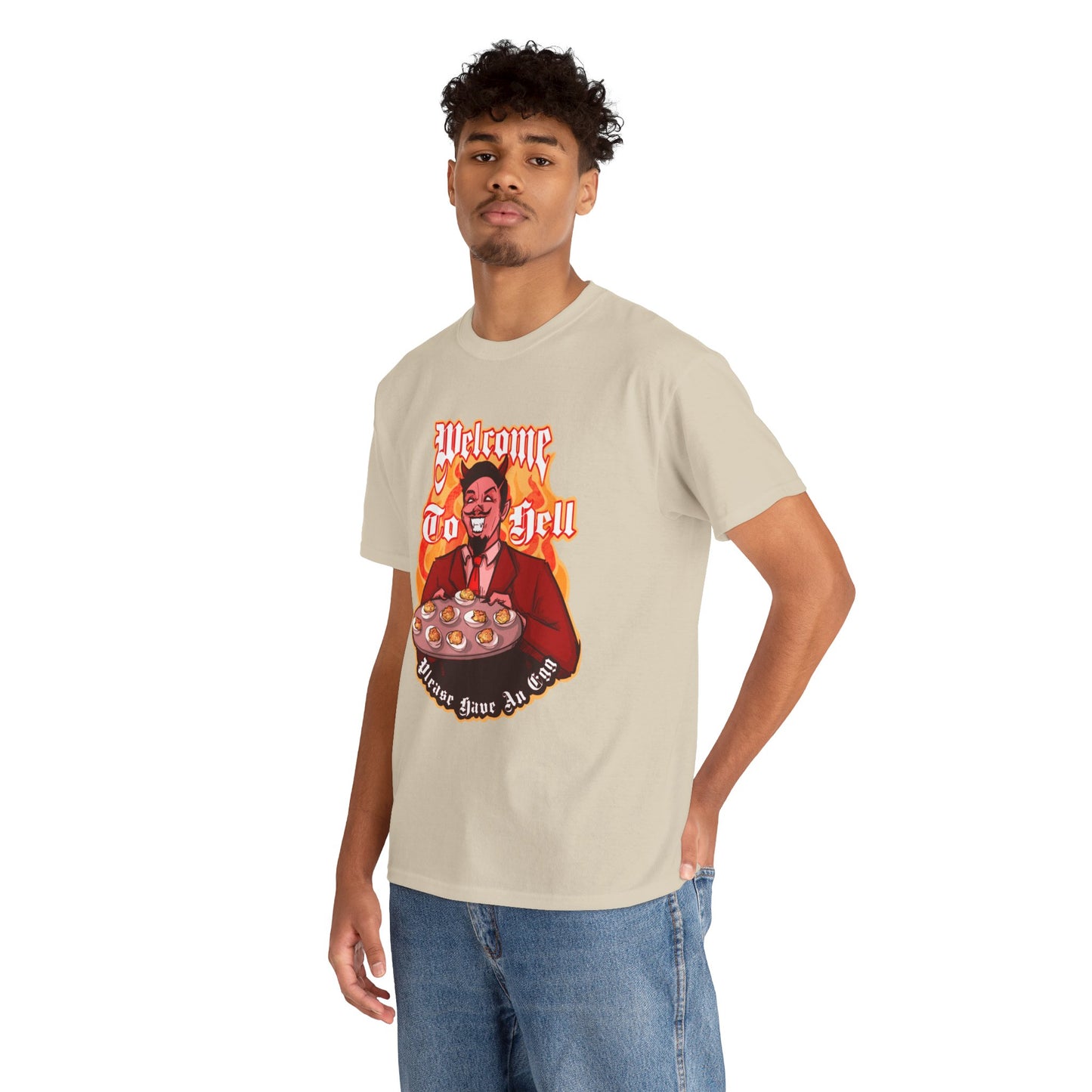 Deviled Eggs Unisex Heavy Cotton Tee