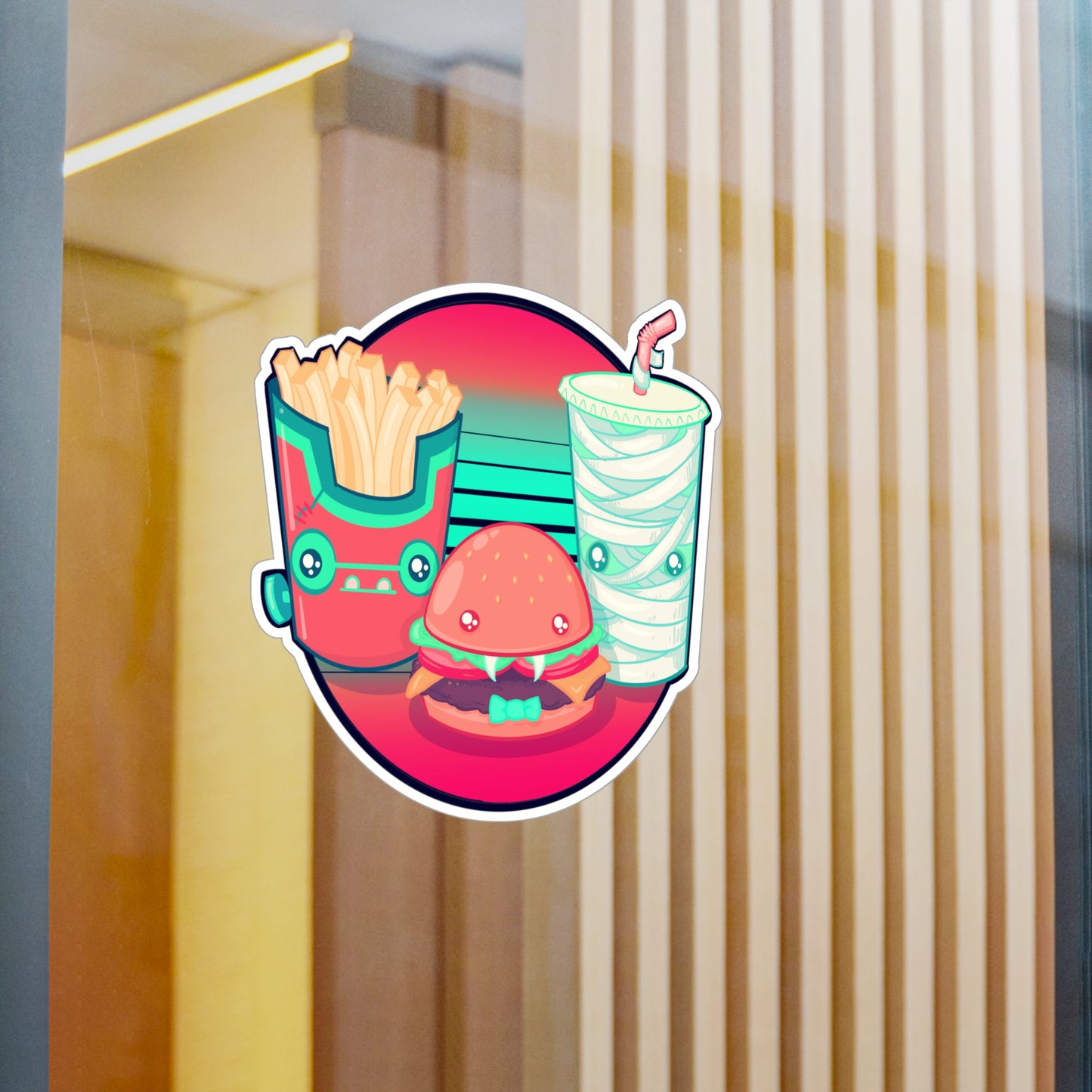 Spooky Fast Food Kiss-Cut Vinyl Decal