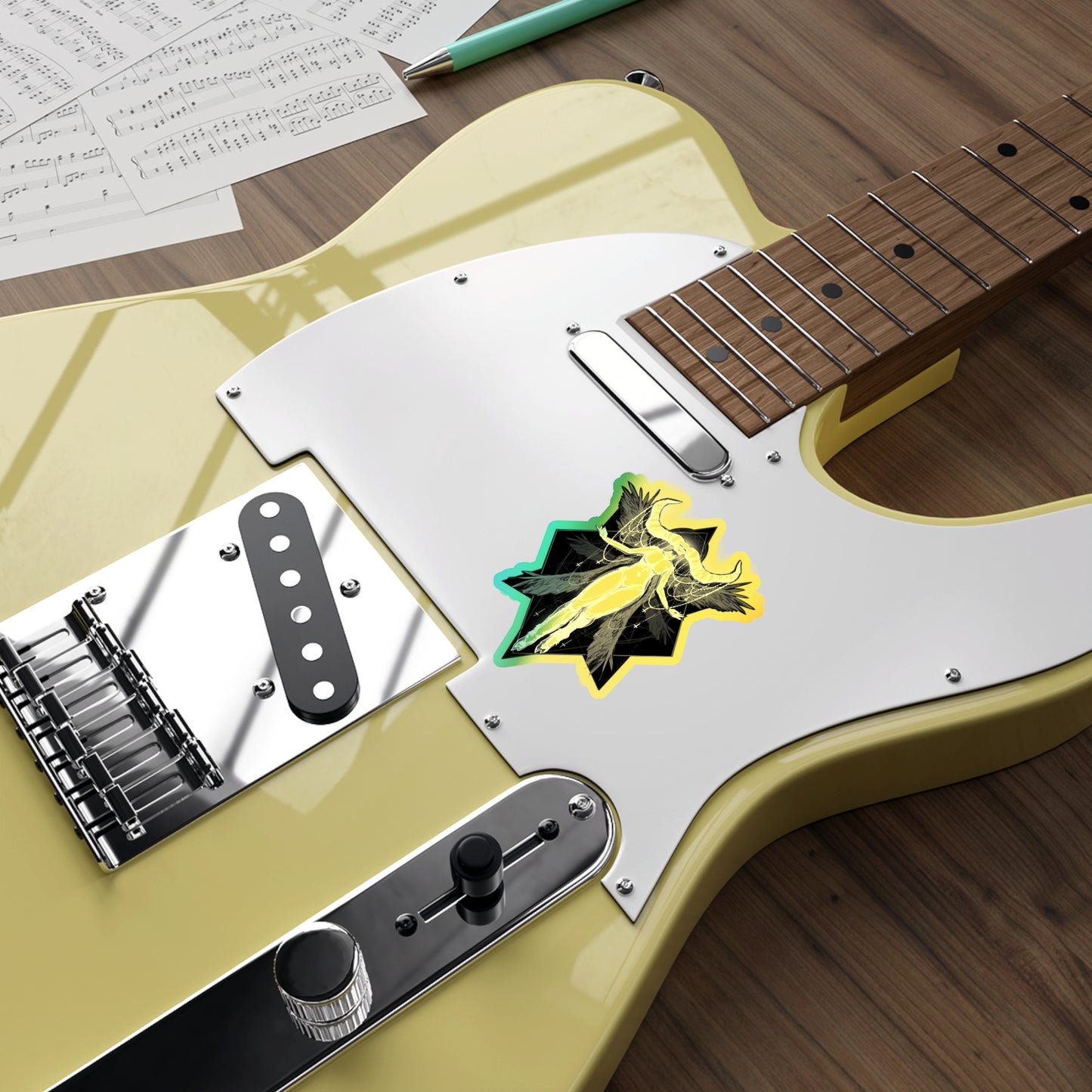 The Deceiver Holographic Die-cut Stickers