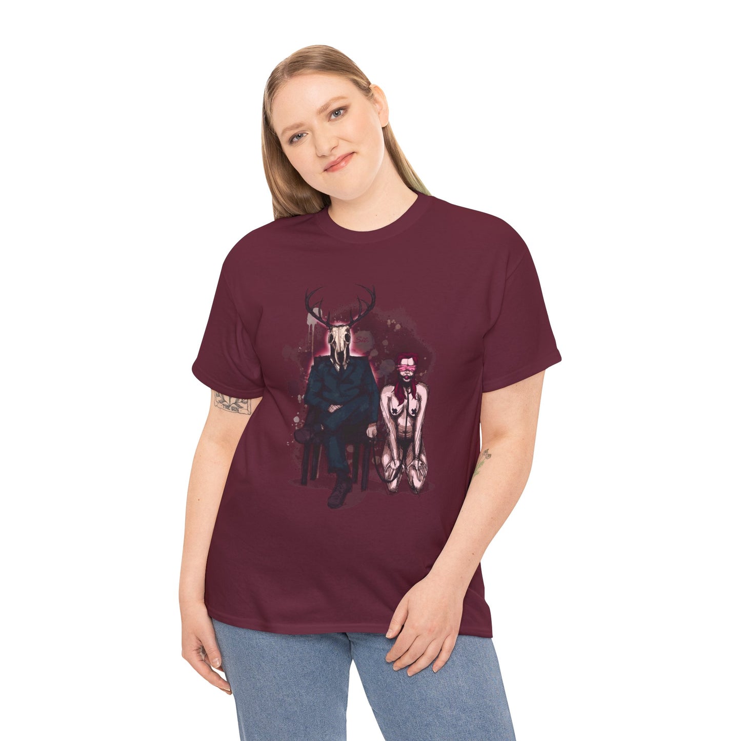 Deer Daddy Series 1: Sit Unisex Heavy Cotton Tee