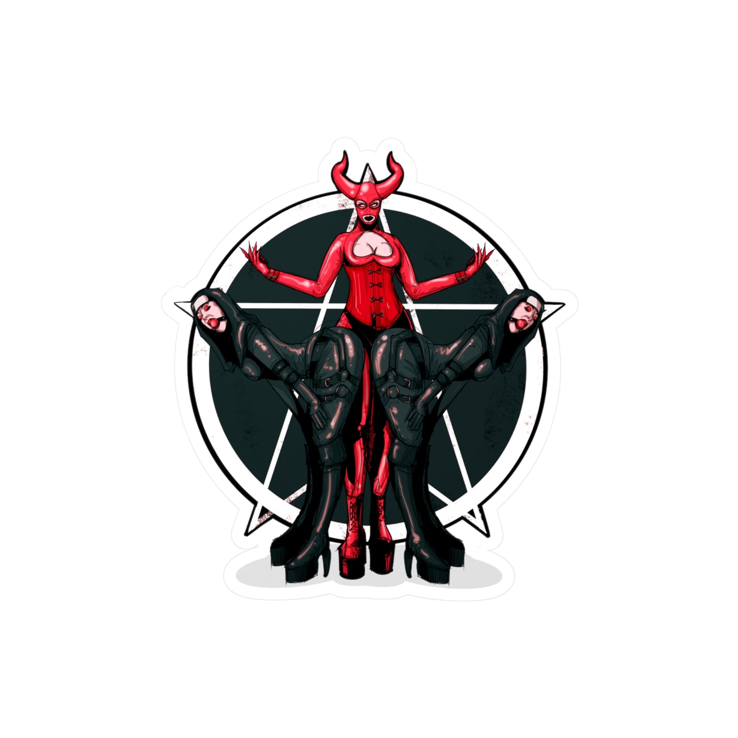 Latex Kiss-Cut Vinyl Decal