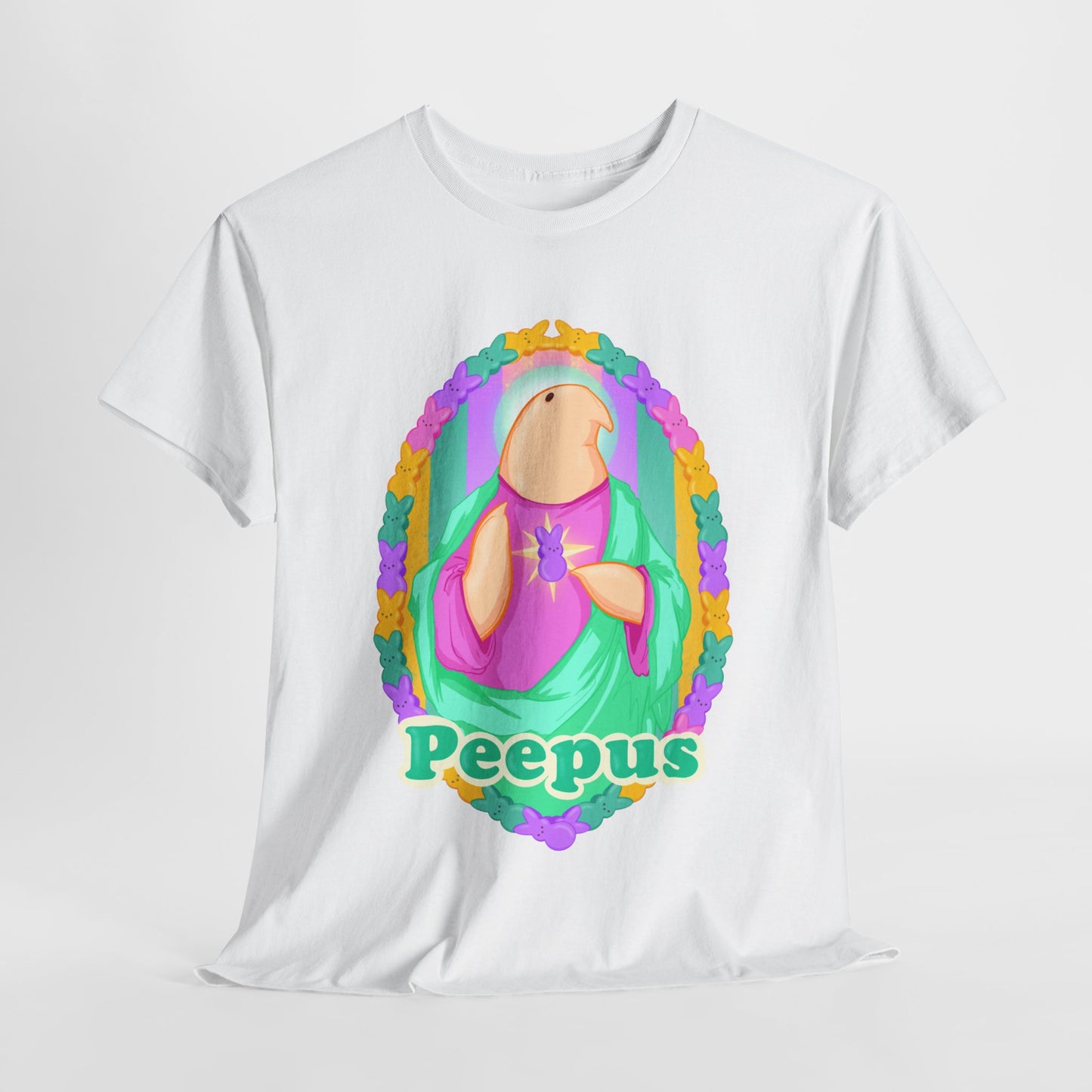 Peepus Unisex Heavy Cotton Tee