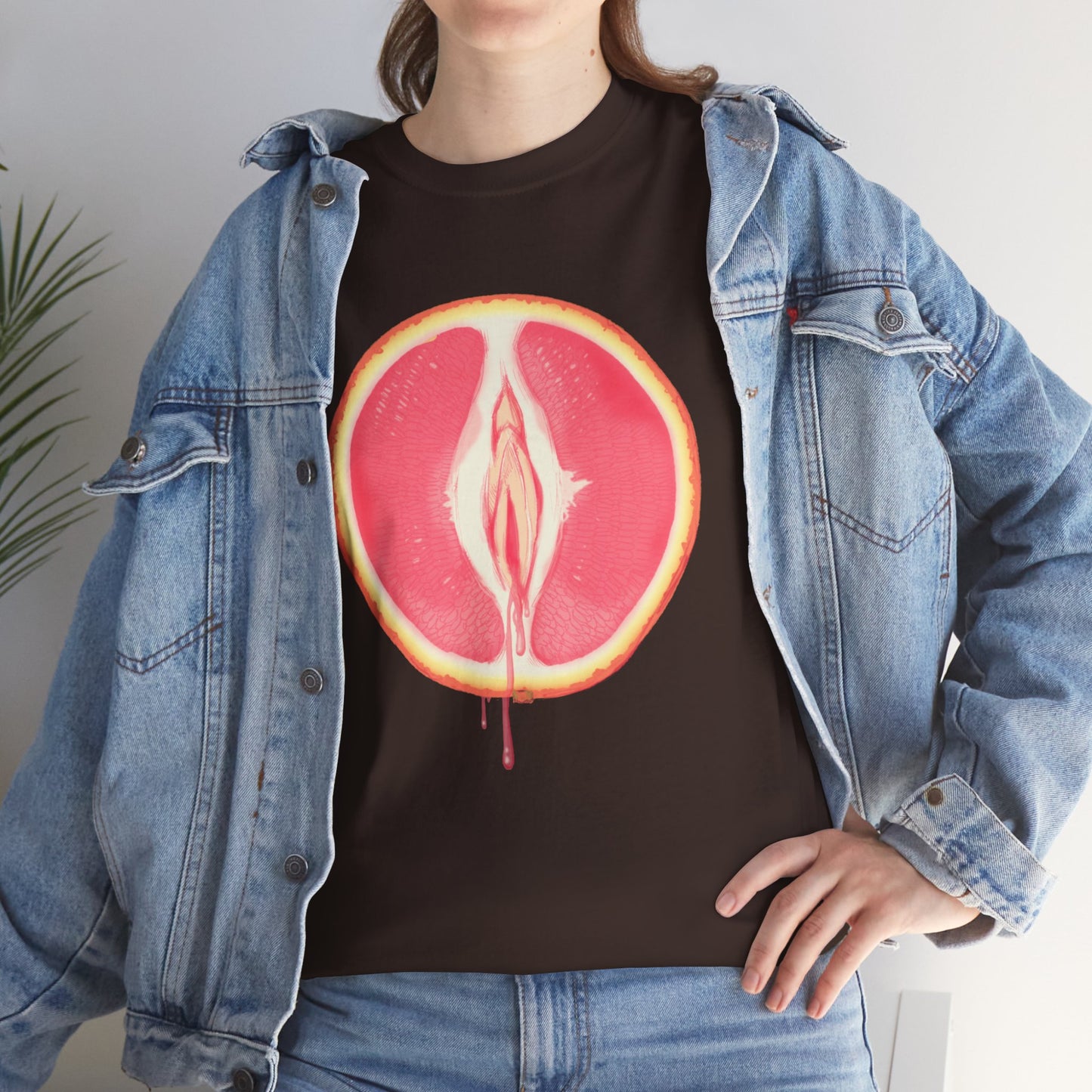 Grapefruit Unisex Heavy Cotton Tee
