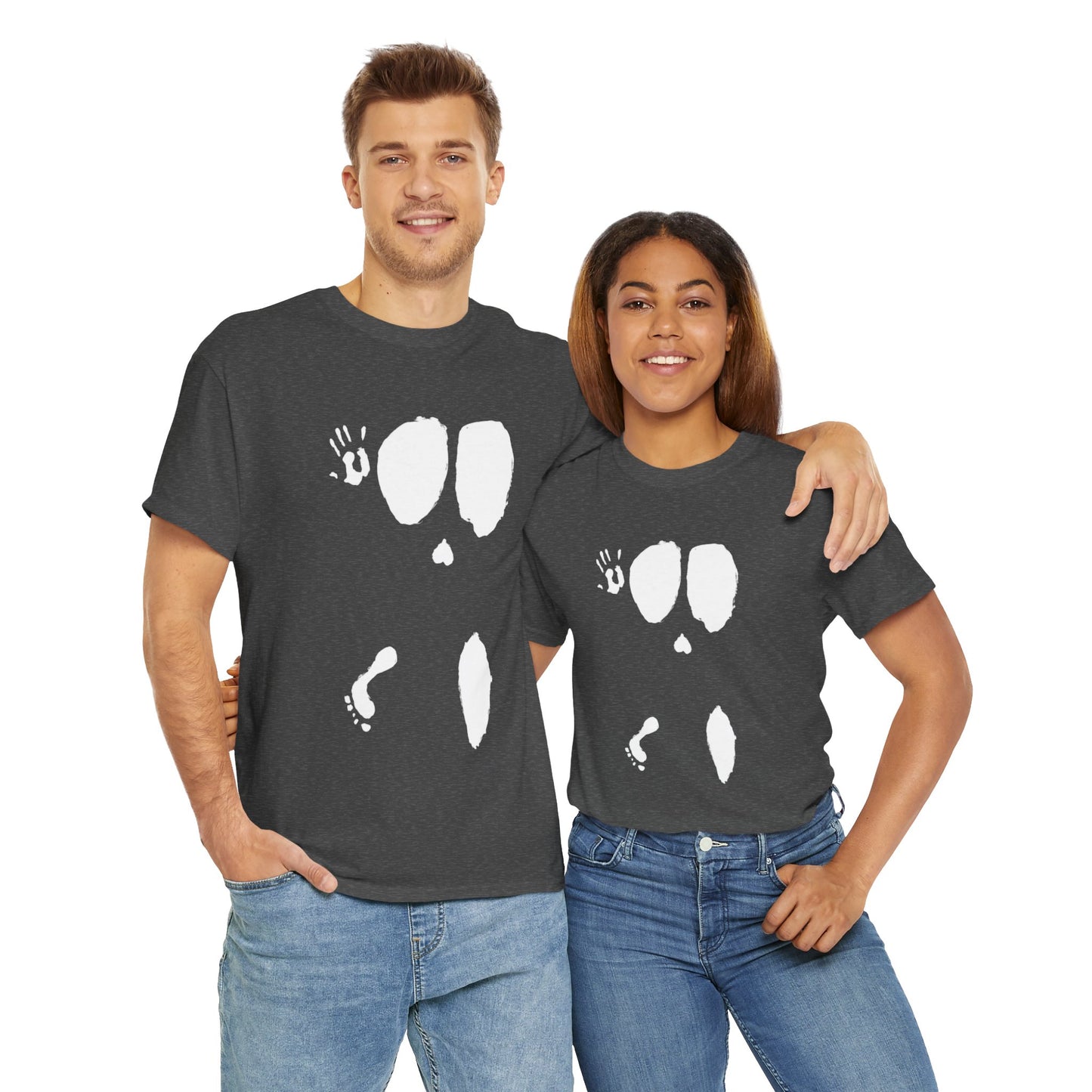 Ball Print Unisex Heavy Cotton Tee